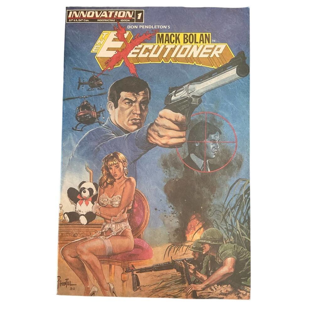 Mack Bolan The Executioner #1 Innovation Comics Vintage